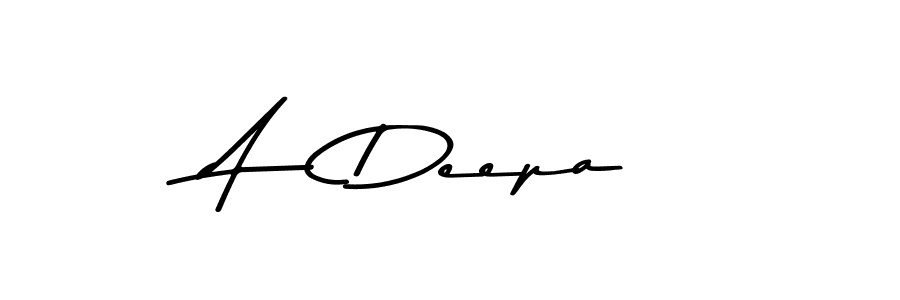 Also we have A   Deepa name is the best signature style. Create professional handwritten signature collection using Asem Kandis PERSONAL USE autograph style. A   Deepa signature style 9 images and pictures png