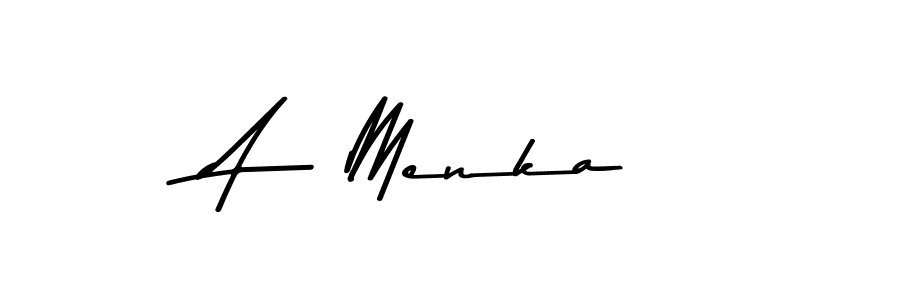 Best and Professional Signature Style for A   Menka. Asem Kandis PERSONAL USE Best Signature Style Collection. A   Menka signature style 9 images and pictures png