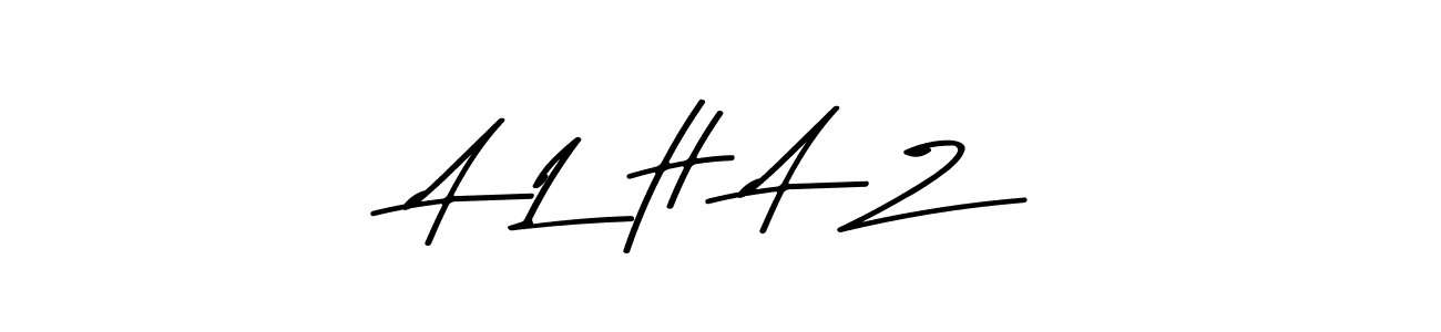 Asem Kandis PERSONAL USE is a professional signature style that is perfect for those who want to add a touch of class to their signature. It is also a great choice for those who want to make their signature more unique. Get A  L  H  A  Z name to fancy signature for free. A  L  H  A  Z signature style 9 images and pictures png