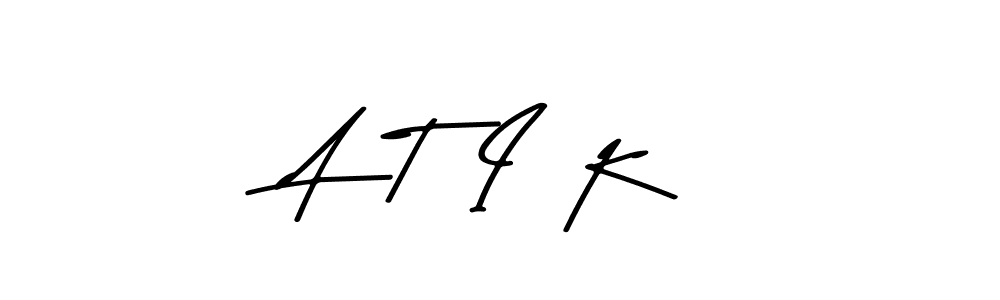 Here are the top 10 professional signature styles for the name A  T  I  K. These are the best autograph styles you can use for your name. A  T  I  K signature style 9 images and pictures png