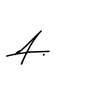 Make a beautiful signature design for name A .. With this signature (Asem Kandis PERSONAL USE) style, you can create a handwritten signature for free. A . signature style 9 images and pictures png