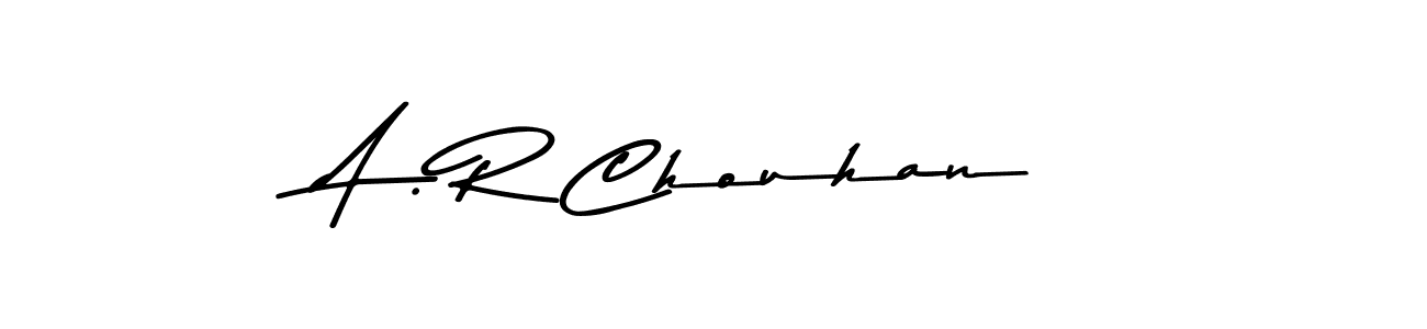 Similarly Asem Kandis PERSONAL USE is the best handwritten signature design. Signature creator online .You can use it as an online autograph creator for name A . R Chouhan. A . R Chouhan signature style 9 images and pictures png