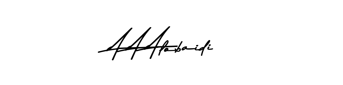 Also we have A A Alobaidi name is the best signature style. Create professional handwritten signature collection using Asem Kandis PERSONAL USE autograph style. A A Alobaidi signature style 9 images and pictures png