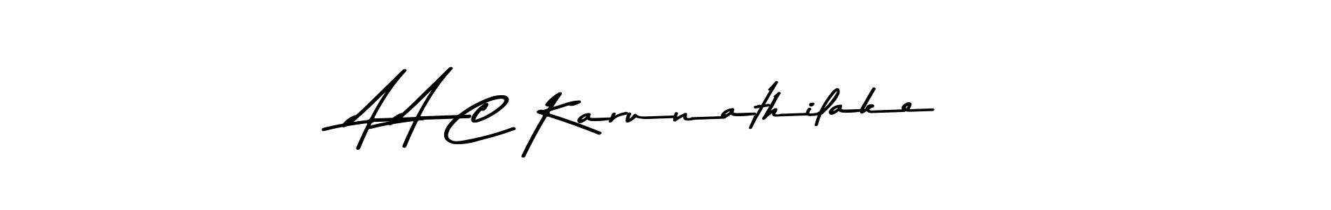 Make a short A A C Karunathilake signature style. Manage your documents anywhere anytime using Asem Kandis PERSONAL USE. Create and add eSignatures, submit forms, share and send files easily. A A C Karunathilake signature style 9 images and pictures png