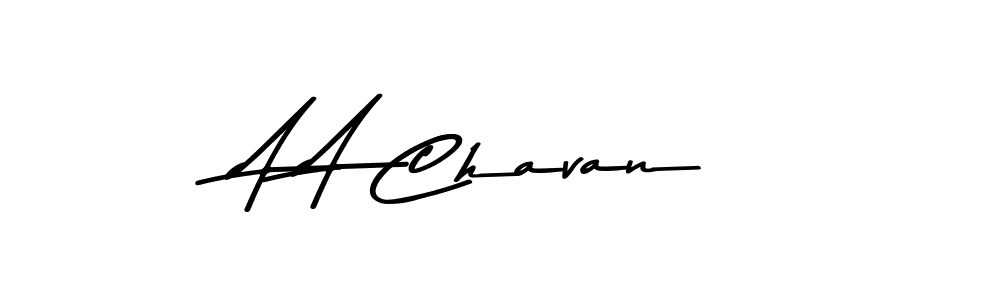 Also we have A A Chavan name is the best signature style. Create professional handwritten signature collection using Asem Kandis PERSONAL USE autograph style. A A Chavan signature style 9 images and pictures png