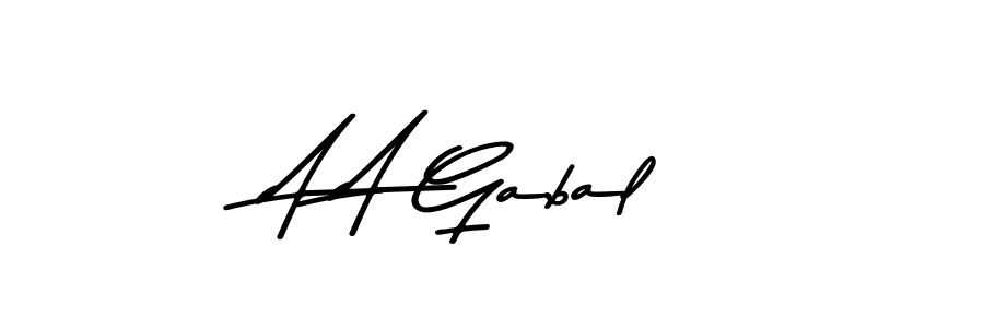 Similarly Asem Kandis PERSONAL USE is the best handwritten signature design. Signature creator online .You can use it as an online autograph creator for name A A Gabal. A A Gabal signature style 9 images and pictures png