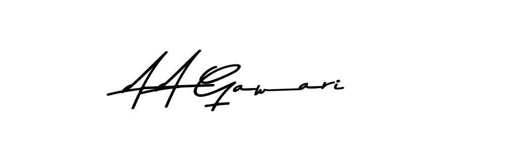 How to Draw A A Gawari signature style? Asem Kandis PERSONAL USE is a latest design signature styles for name A A Gawari. A A Gawari signature style 9 images and pictures png