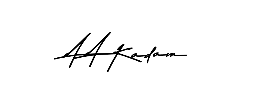 Similarly Asem Kandis PERSONAL USE is the best handwritten signature design. Signature creator online .You can use it as an online autograph creator for name A A Kadam. A A Kadam signature style 9 images and pictures png