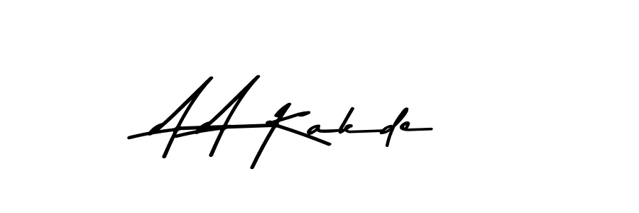 Also You can easily find your signature by using the search form. We will create A A Kakde name handwritten signature images for you free of cost using Asem Kandis PERSONAL USE sign style. A A Kakde signature style 9 images and pictures png