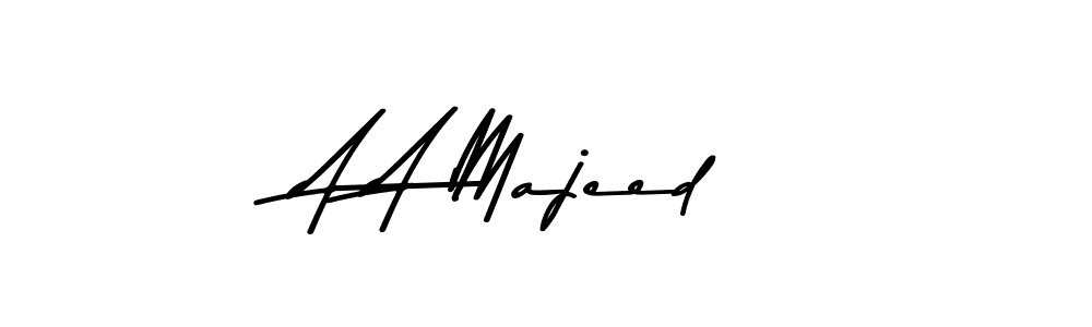 Also You can easily find your signature by using the search form. We will create A A Majeed name handwritten signature images for you free of cost using Asem Kandis PERSONAL USE sign style. A A Majeed signature style 9 images and pictures png