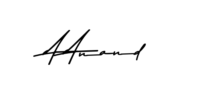 A Anand stylish signature style. Best Handwritten Sign (Asem Kandis PERSONAL USE) for my name. Handwritten Signature Collection Ideas for my name A Anand. A Anand signature style 9 images and pictures png