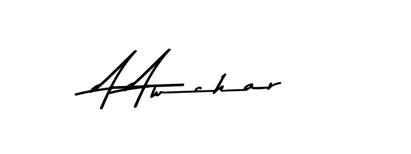 if you are searching for the best signature style for your name A Awchar. so please give up your signature search. here we have designed multiple signature styles  using Asem Kandis PERSONAL USE. A Awchar signature style 9 images and pictures png