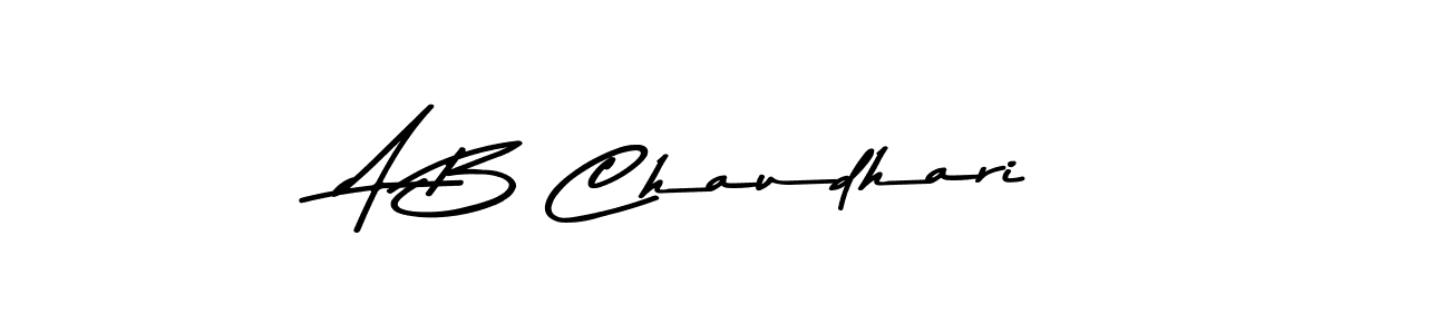 Make a beautiful signature design for name A B Chaudhari. Use this online signature maker to create a handwritten signature for free. A B Chaudhari signature style 9 images and pictures png