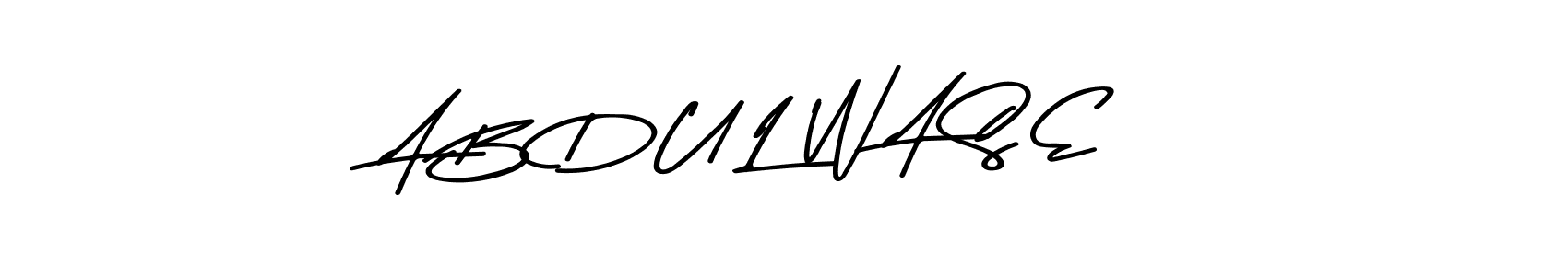 Check out images of Autograph of A B D U L W A S E name. Actor A B D U L W A S E Signature Style. Asem Kandis PERSONAL USE is a professional sign style online. A B D U L W A S E signature style 9 images and pictures png