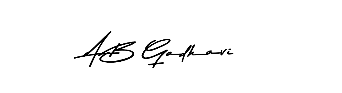 You can use this online signature creator to create a handwritten signature for the name A B Gadhavi. This is the best online autograph maker. A B Gadhavi signature style 9 images and pictures png