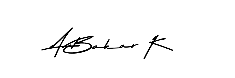 Asem Kandis PERSONAL USE is a professional signature style that is perfect for those who want to add a touch of class to their signature. It is also a great choice for those who want to make their signature more unique. Get A Bakar K name to fancy signature for free. A Bakar K signature style 9 images and pictures png