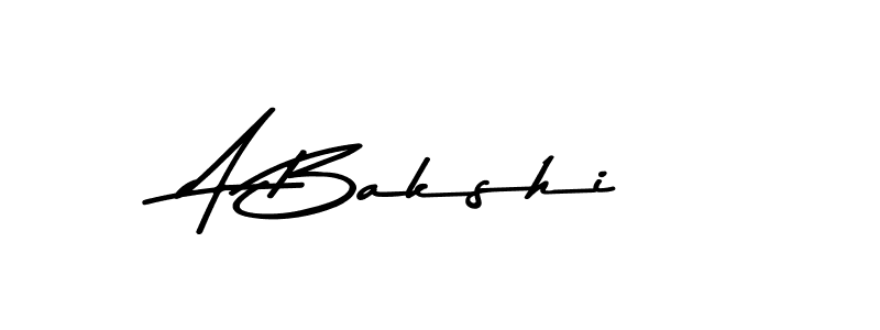 Design your own signature with our free online signature maker. With this signature software, you can create a handwritten (Asem Kandis PERSONAL USE) signature for name A Bakshi. A Bakshi signature style 9 images and pictures png