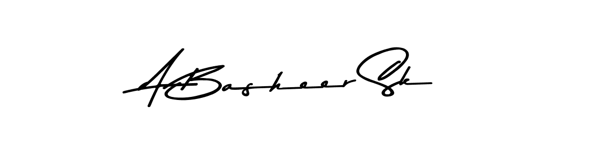 A Basheer Sk stylish signature style. Best Handwritten Sign (Asem Kandis PERSONAL USE) for my name. Handwritten Signature Collection Ideas for my name A Basheer Sk. A Basheer Sk signature style 9 images and pictures png