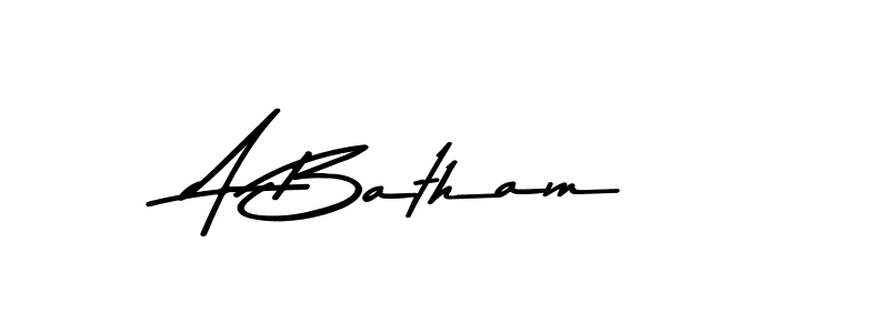 Similarly Asem Kandis PERSONAL USE is the best handwritten signature design. Signature creator online .You can use it as an online autograph creator for name A Batham. A Batham signature style 9 images and pictures png