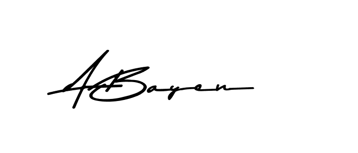 Here are the top 10 professional signature styles for the name A Bayen. These are the best autograph styles you can use for your name. A Bayen signature style 9 images and pictures png