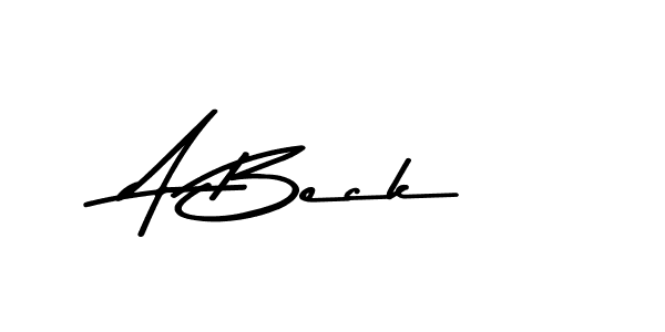 How to Draw A Beck signature style? Asem Kandis PERSONAL USE is a latest design signature styles for name A Beck. A Beck signature style 9 images and pictures png