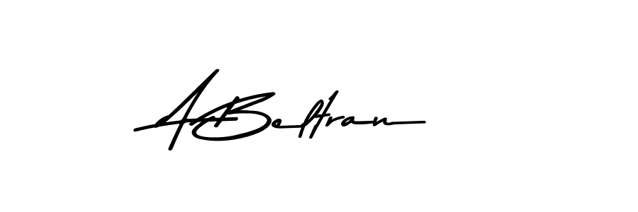 Make a beautiful signature design for name A Beltran. With this signature (Asem Kandis PERSONAL USE) style, you can create a handwritten signature for free. A Beltran signature style 9 images and pictures png