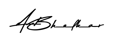 Best and Professional Signature Style for A Bhelkar. Asem Kandis PERSONAL USE Best Signature Style Collection. A Bhelkar signature style 9 images and pictures png