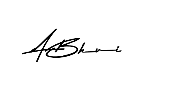 Also we have A Bhui name is the best signature style. Create professional handwritten signature collection using Asem Kandis PERSONAL USE autograph style. A Bhui signature style 9 images and pictures png