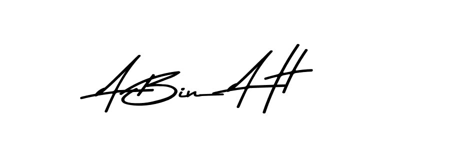 How to make A Bin A H signature? Asem Kandis PERSONAL USE is a professional autograph style. Create handwritten signature for A Bin A H name. A Bin A H signature style 9 images and pictures png