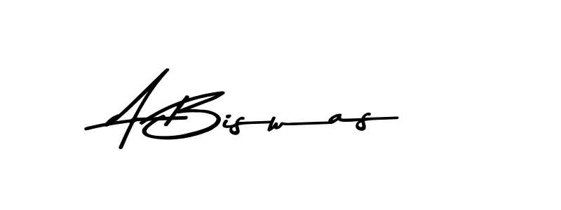 How to make A Biswas signature? Asem Kandis PERSONAL USE is a professional autograph style. Create handwritten signature for A Biswas name. A Biswas signature style 9 images and pictures png