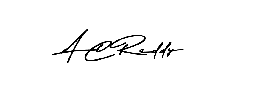 The best way (Asem Kandis PERSONAL USE) to make a short signature is to pick only two or three words in your name. The name A C Reddy include a total of six letters. For converting this name. A C Reddy signature style 9 images and pictures png