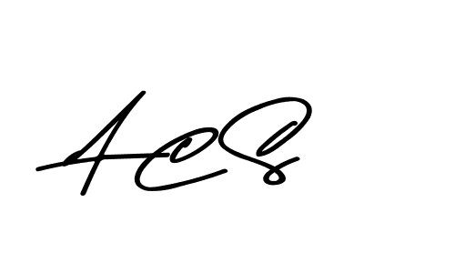 Also You can easily find your signature by using the search form. We will create A C S name handwritten signature images for you free of cost using Asem Kandis PERSONAL USE sign style. A C S signature style 9 images and pictures png