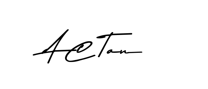 Also You can easily find your signature by using the search form. We will create A C Tan name handwritten signature images for you free of cost using Asem Kandis PERSONAL USE sign style. A C Tan signature style 9 images and pictures png