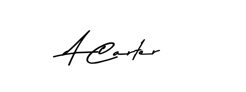 Make a beautiful signature design for name A Carter. With this signature (Asem Kandis PERSONAL USE) style, you can create a handwritten signature for free. A Carter signature style 9 images and pictures png