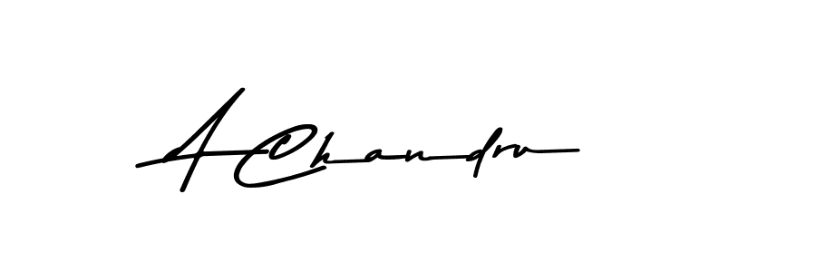 Create a beautiful signature design for name A Chandru. With this signature (Asem Kandis PERSONAL USE) fonts, you can make a handwritten signature for free. A Chandru signature style 9 images and pictures png