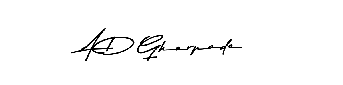 Similarly Asem Kandis PERSONAL USE is the best handwritten signature design. Signature creator online .You can use it as an online autograph creator for name A D Ghorpade. A D Ghorpade signature style 9 images and pictures png