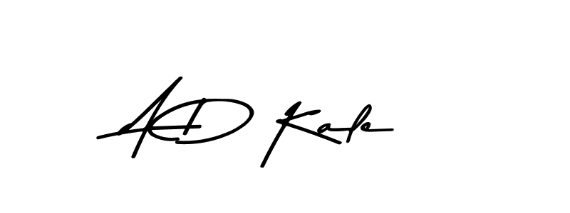 Design your own signature with our free online signature maker. With this signature software, you can create a handwritten (Asem Kandis PERSONAL USE) signature for name A D Kale. A D Kale signature style 9 images and pictures png