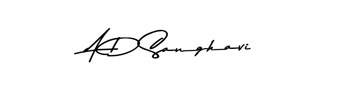 Asem Kandis PERSONAL USE is a professional signature style that is perfect for those who want to add a touch of class to their signature. It is also a great choice for those who want to make their signature more unique. Get A D Sanghavi name to fancy signature for free. A D Sanghavi signature style 9 images and pictures png