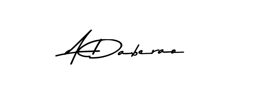 Also we have A Daberao name is the best signature style. Create professional handwritten signature collection using Asem Kandis PERSONAL USE autograph style. A Daberao signature style 9 images and pictures png