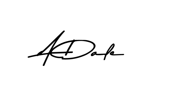 Also we have A Dale name is the best signature style. Create professional handwritten signature collection using Asem Kandis PERSONAL USE autograph style. A Dale signature style 9 images and pictures png
