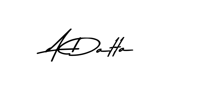 Also You can easily find your signature by using the search form. We will create A Datta name handwritten signature images for you free of cost using Asem Kandis PERSONAL USE sign style. A Datta signature style 9 images and pictures png