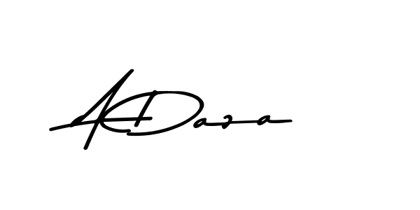 This is the best signature style for the A Daza name. Also you like these signature font (Asem Kandis PERSONAL USE). Mix name signature. A Daza signature style 9 images and pictures png