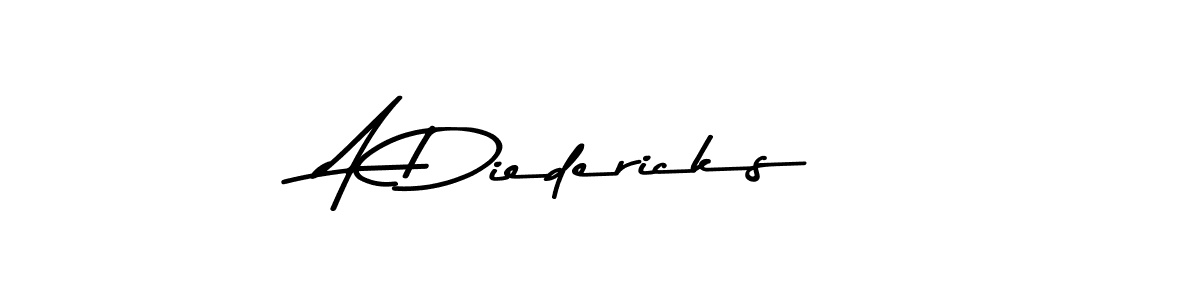 How to make A Diedericks signature? Asem Kandis PERSONAL USE is a professional autograph style. Create handwritten signature for A Diedericks name. A Diedericks signature style 9 images and pictures png