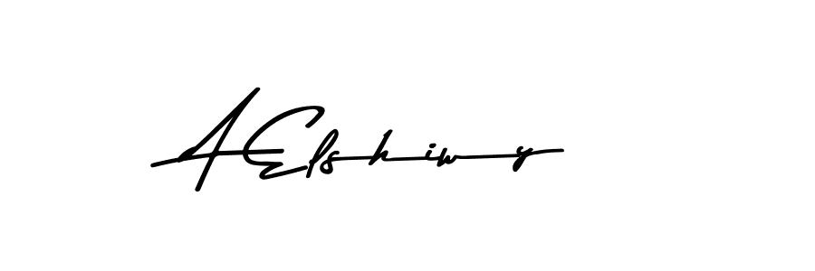 Use a signature maker to create a handwritten signature online. With this signature software, you can design (Asem Kandis PERSONAL USE) your own signature for name A Elshiwy. A Elshiwy signature style 9 images and pictures png