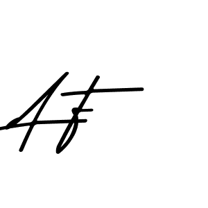 You should practise on your own different ways (Asem Kandis PERSONAL USE) to write your name (A F) in signature. don't let someone else do it for you. A F signature style 9 images and pictures png