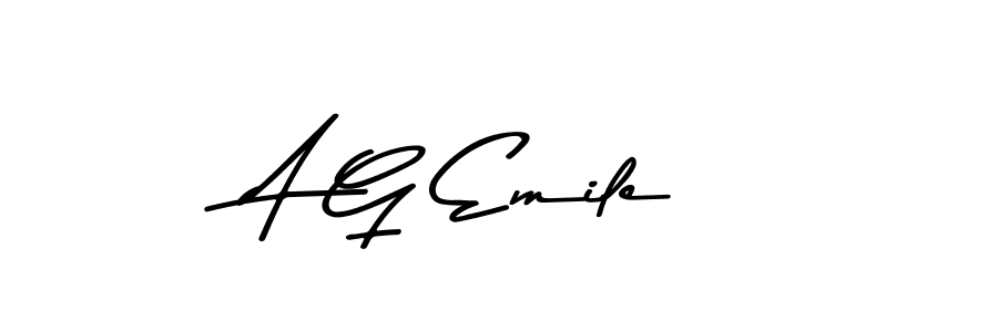 Similarly Asem Kandis PERSONAL USE is the best handwritten signature design. Signature creator online .You can use it as an online autograph creator for name A G Emile. A G Emile signature style 9 images and pictures png