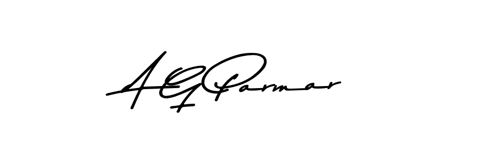 A G Parmar stylish signature style. Best Handwritten Sign (Asem Kandis PERSONAL USE) for my name. Handwritten Signature Collection Ideas for my name A G Parmar. A G Parmar signature style 9 images and pictures png