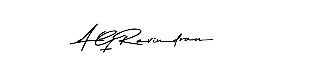 A G Ravindran stylish signature style. Best Handwritten Sign (Asem Kandis PERSONAL USE) for my name. Handwritten Signature Collection Ideas for my name A G Ravindran. A G Ravindran signature style 9 images and pictures png