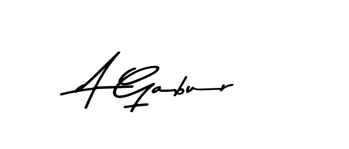 This is the best signature style for the A Gabur name. Also you like these signature font (Asem Kandis PERSONAL USE). Mix name signature. A Gabur signature style 9 images and pictures png