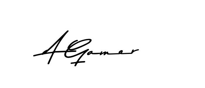 How to make A Gamer name signature. Use Asem Kandis PERSONAL USE style for creating short signs online. This is the latest handwritten sign. A Gamer signature style 9 images and pictures png